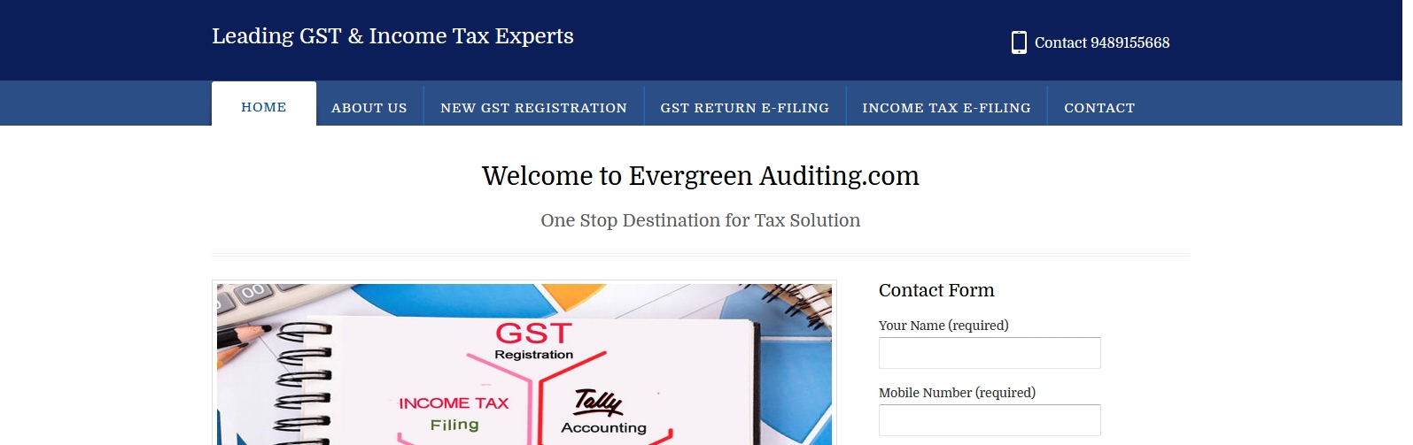 evergreen-auditing-homepage